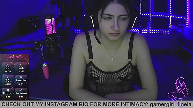 Gamergirl-Linela online show from 10.14.25