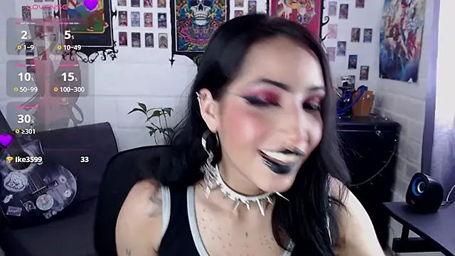 Nyx Blackmoon online show from 02.22.25