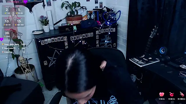 Nyx Blackmoon online show from 03.15.25