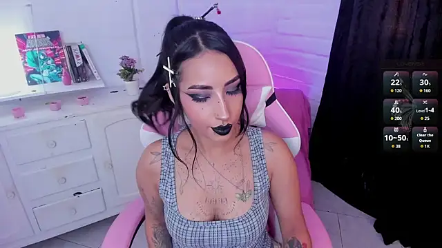 Nyx Blackmoon online show from 09.21.25