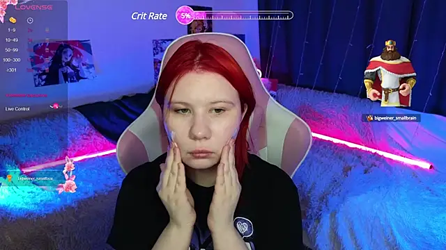 Snapshot of Little_kitsune1707 chatting on 02.25.25 Little kitsune1707 online show from 02.25.25