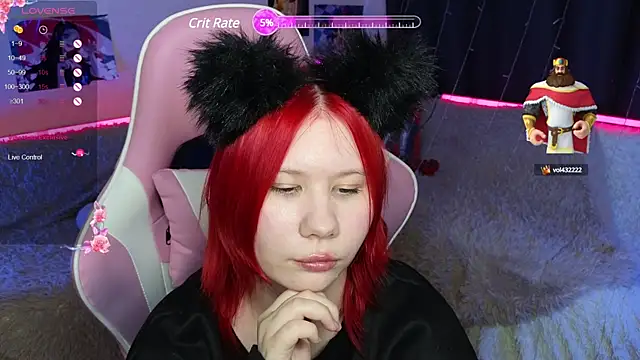 Snapshot of Little_kitsune1707 chatting on 03.03.25 Little kitsune1707 online show from 03.03.25