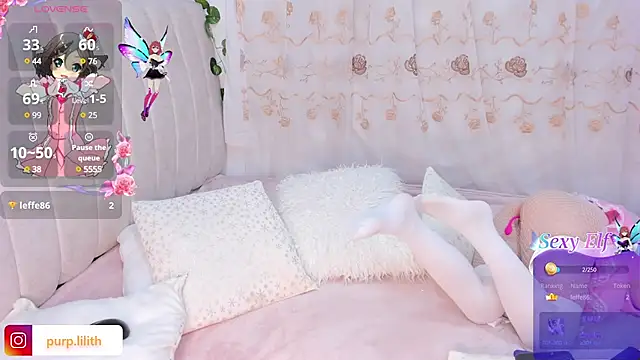 purplelilith3 online show from 02.23.25