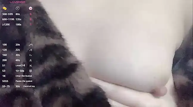 Snapshot of a-lian chatting on 03.19.25 a-lian online show from 03.19.25