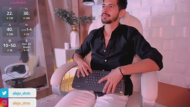 AlejandroStormm online show from 03.20.25