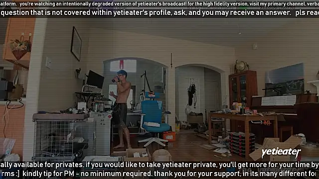 Snapshot of yetieater chatting on 03.17.25 yetieater online show from 03.17.25