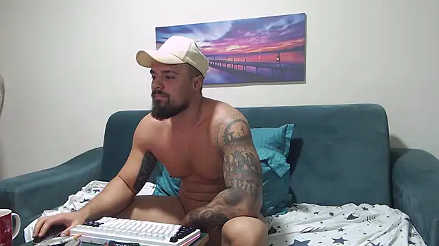 Tiberius hunk online show from 09.24.25