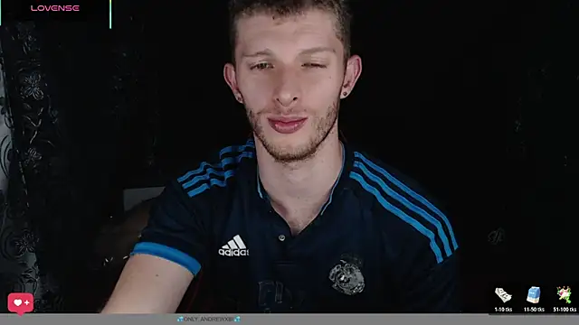 Snapshot of andrewxbi chatting on 04.21.26 andrewxbi online show from 04.21.26