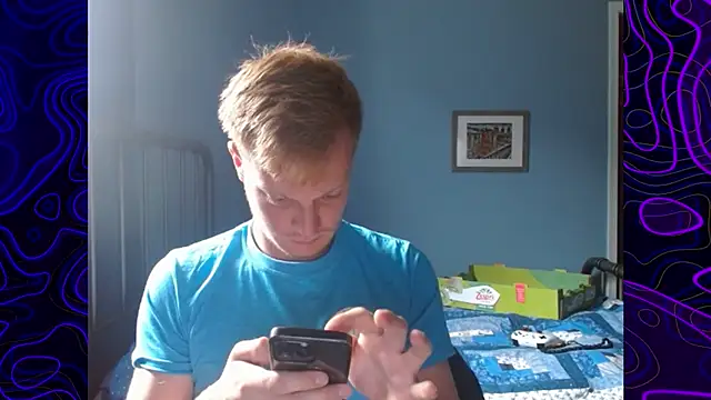 Snapshot of lustylyndon chatting on 10.24.25 lustylyndon online show from 10.24.25