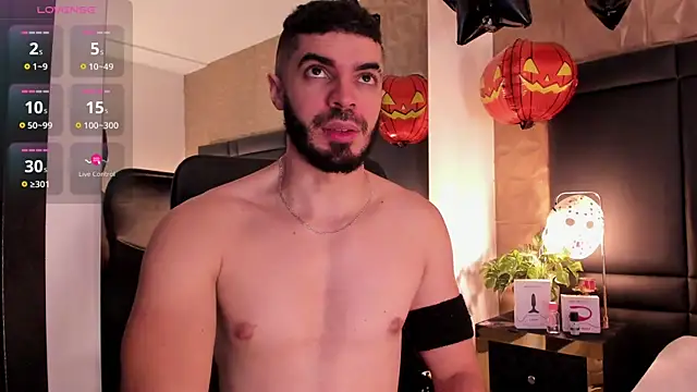 Snapshot of AxelThompson_ chatting on 10.24.25 AxelThompson online show from 10.24.25