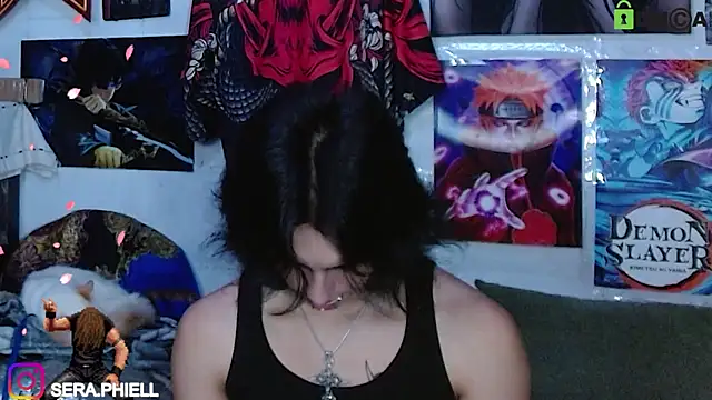 Snapshot of Seraphiell chatting on 11.06.25 Seraphiell online show from 11.06.25