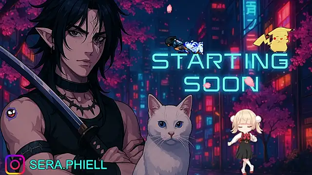 Snapshot of Seraphiell chatting on 12.16.25 Seraphiell online show from 12.16.25