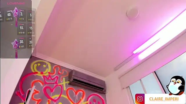 CLAIRE EMPIRE online show from 11.07.25