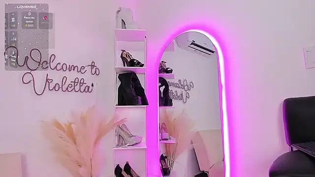 violetta pretty online show from 03.14.26