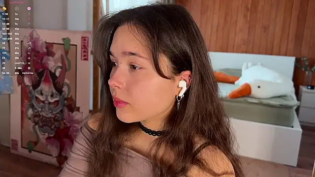 Snapshot of PlumyBun chatting on 04.11.26 PlumyBun online show from 04.11.26