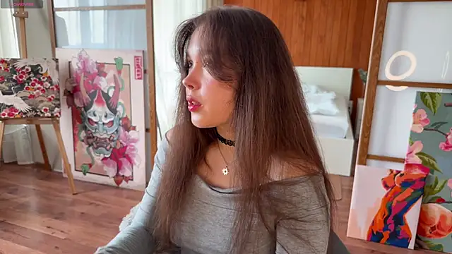 Snapshot of PlumyBun chatting on 06.14.26 PlumyBun online show from 06.14.26