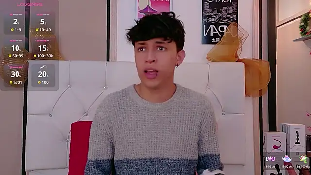 Axel  Evans online show from 01.07.26