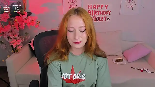 Violet Griffen online show from 07.19.26