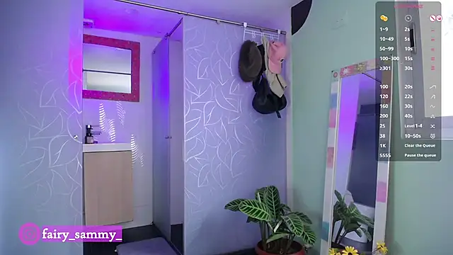 fairy sammy  online show from 12.01.25