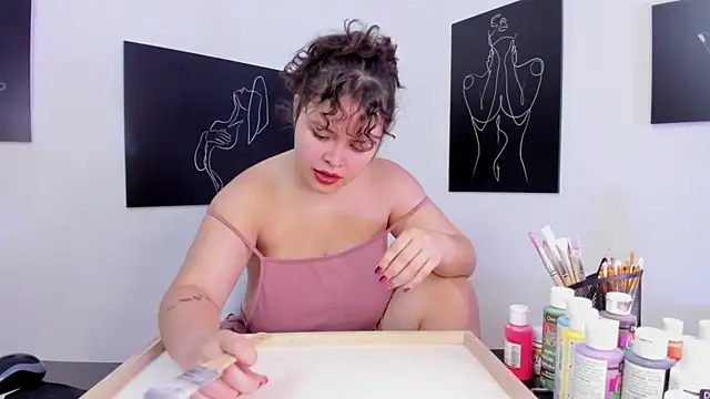 SeleneLuminari8 online show from 10.15.25