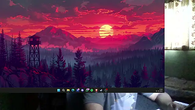 Snapshot of TitoHere chatting on 10.02.25 TitoHere online show from 10.02.25