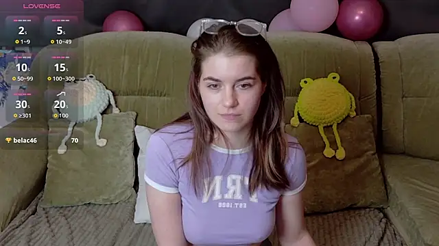 Snapshot of ElzaBlis chatting on 02.21.26 ElzaBlis online show from 02.21.26