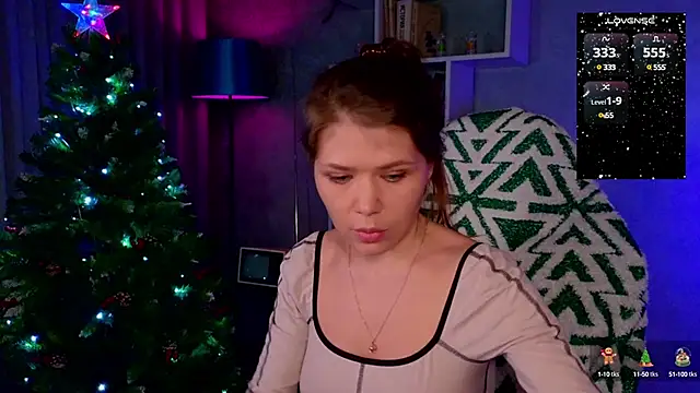 Snapshot of MyLittleGali chatting on 12.24.24 MyLittleGali online show from 12.24.24