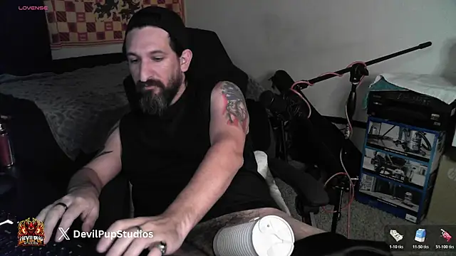 DevilPup75  online show from 02.15.26