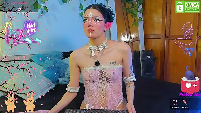 Bluedarkelf888 online show from 04.18.26