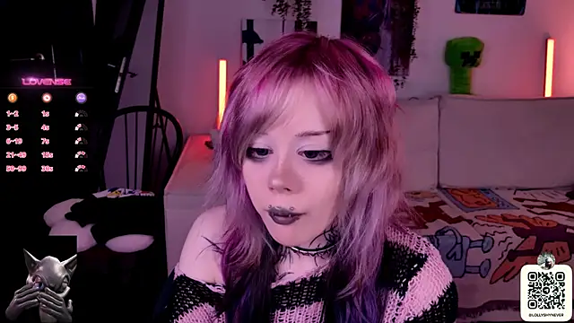 Lollyshy online show from 10.28.25