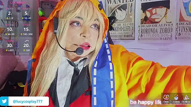 Lucycosplay777 online show from 05.27.26