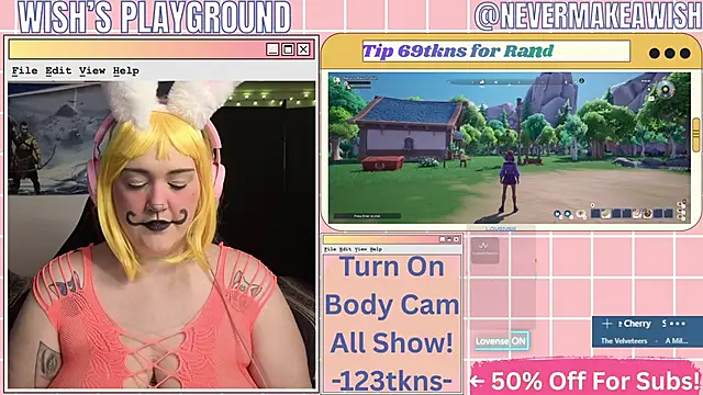 nevermakeawish online show from 03.24.26