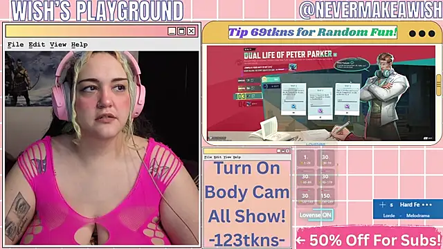 nevermakeawish online show from 03.29.26