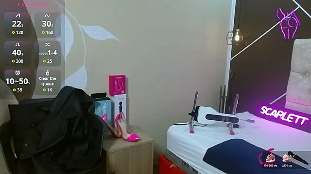 ScarletHott  online show from 11.26.25