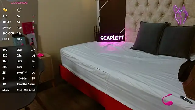 ScarletHott  online show from 12.03.25