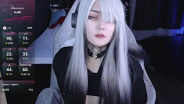 GothXRaven online show from 02.18.26