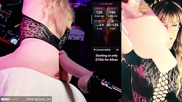 EmeryLune xo online show from 01.10.26