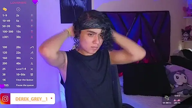 derek greyy  online show from 09.15.25