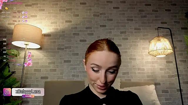 BabyyyLunaX online show from 10.09.25