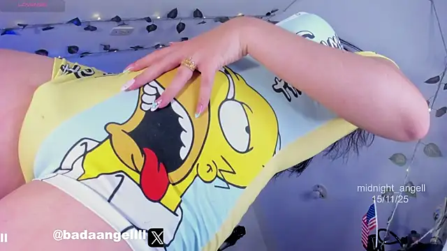 Snapshot of midnight_angell chatting on 11.16.25 midnight angell online show from 11.16.25