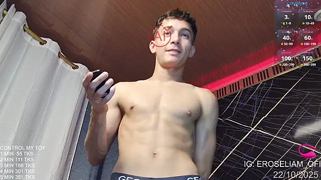 eroseliam online show from 10.22.25