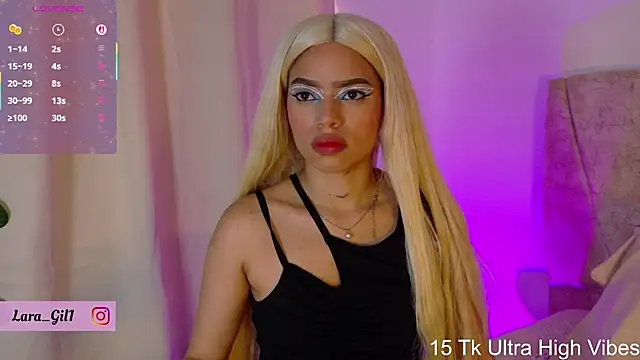 LaraGiil online show from 10.01.25