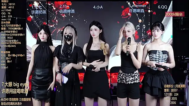 Snapshot of SK010 chatting on 07.14.26 SK010 online show from 07.14.26