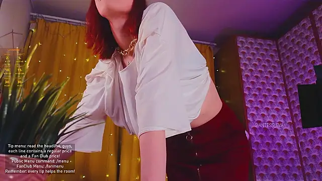 Giantess Eva online show from 02.01.26