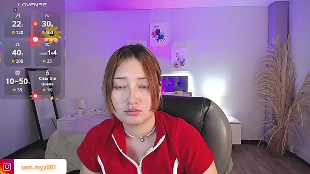 Samara Hilton 2 online show from 12.19.25