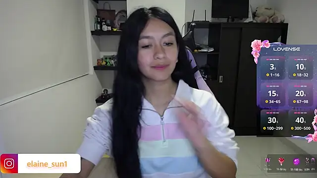 Snapshot of elaine_sun1 chatting on 02.14.26 elaine sun1 online show from 02.14.26