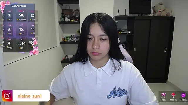 Snapshot of elaine_sun1 chatting on 02.19.26 elaine sun1 online show from 02.19.26