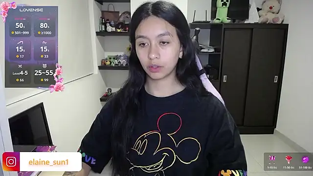 Snapshot of elaine_sun1 chatting on 02.27.26 elaine sun1 online show from 02.27.26