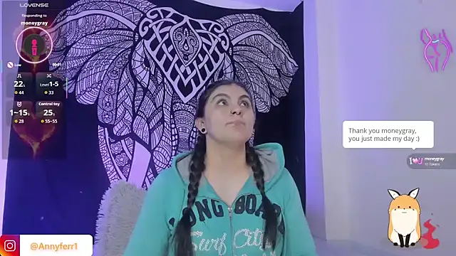 Snapshot of Anny_ferrer1 chatting on 10.11.25 Anny ferrer1 online show from 10.11.25