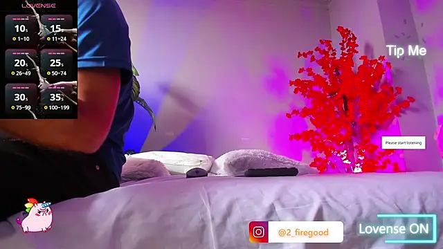 Snapshot of 2_fire chatting on 11.20.25 2 fire online show from 11.20.25